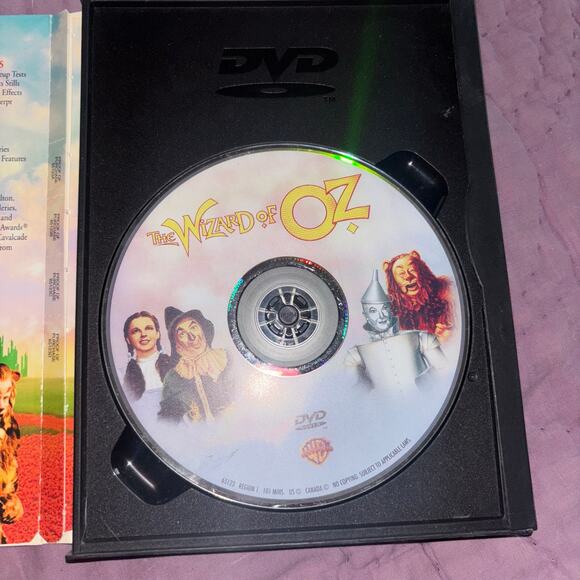 Wizard of Oz DVD IN Case Classic Musical Warner Brothers Judy Garland - Picture 6 of 6